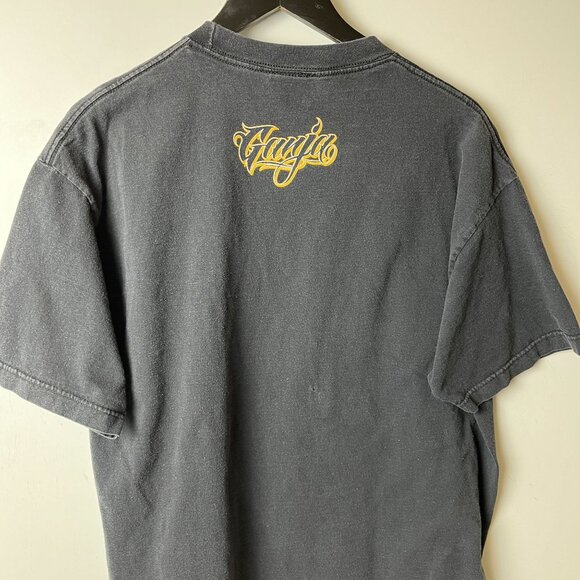 ODM Lion Graphic Tee T Shirt Vintage Y2K Large L Black Graphic - Picture 10 of 16